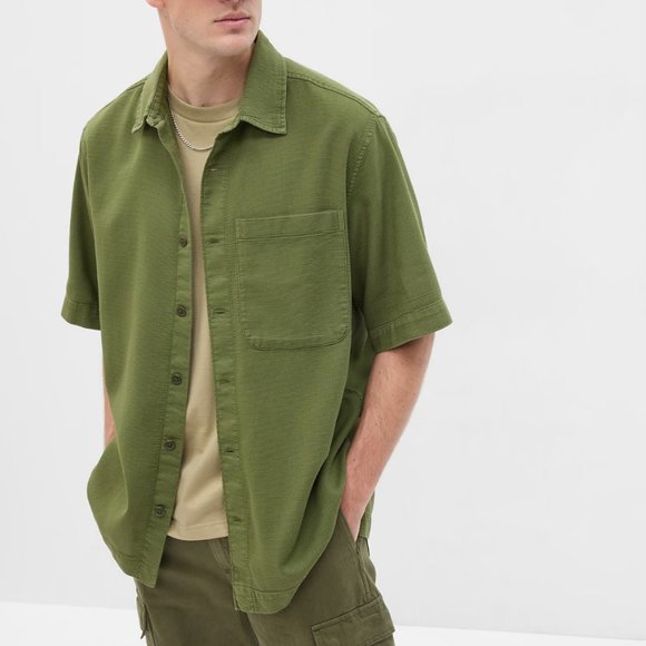 GAP Ripstop Shirt - Picture 1 of 4